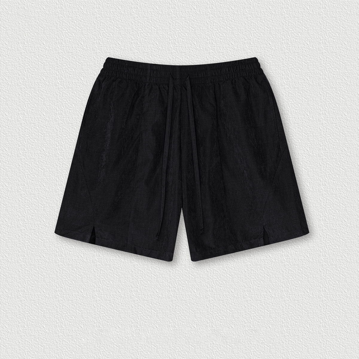 Spliced double waist wide-leg pants sports sweatpants men