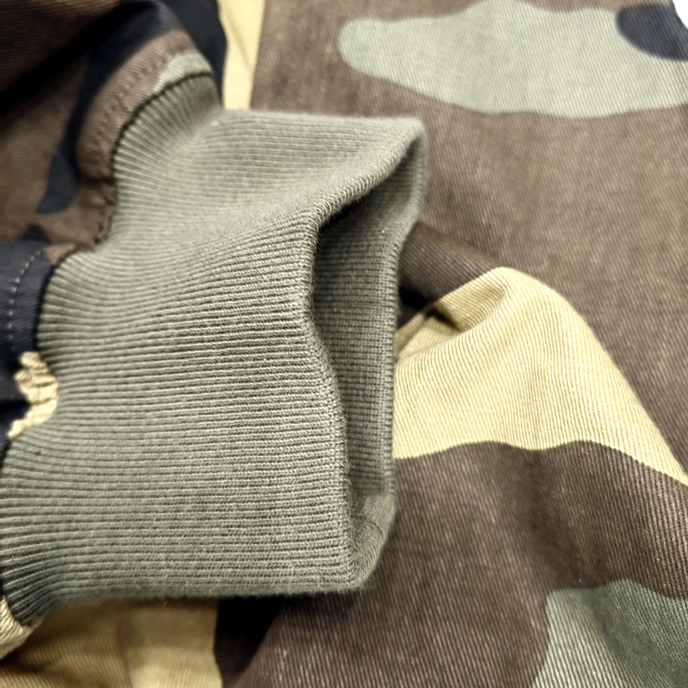 FACTORY custom applique embroidery fashion camouflage mens windbreaker jacket