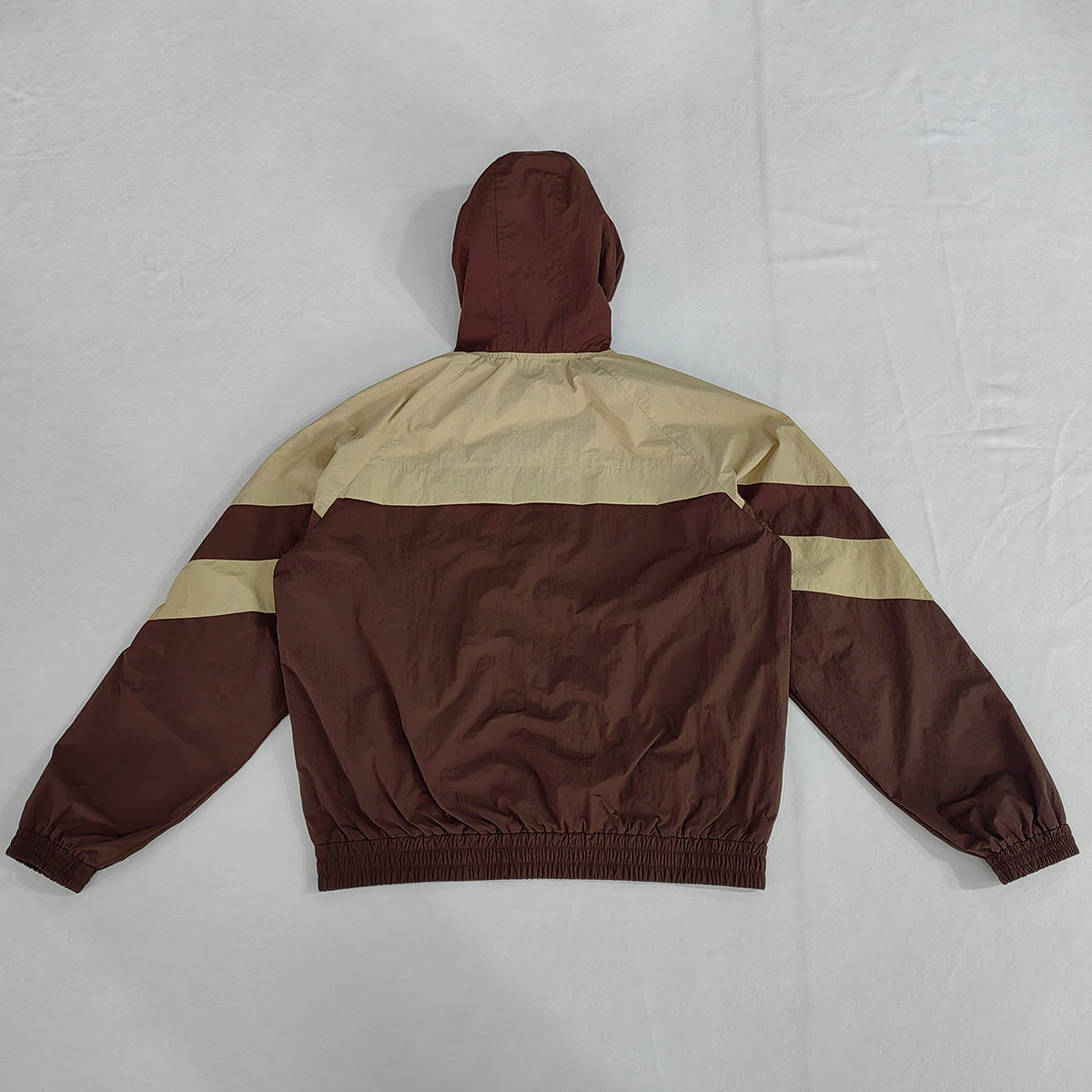 StreetButterfly Men’s Colorblock Hooded Windbreaker Jacket
