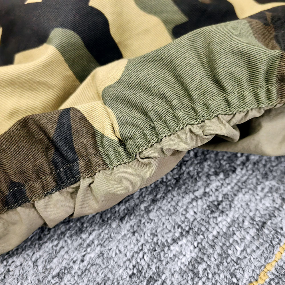 FACTORY custom applique embroidery fashion camouflage mens windbreaker jacket