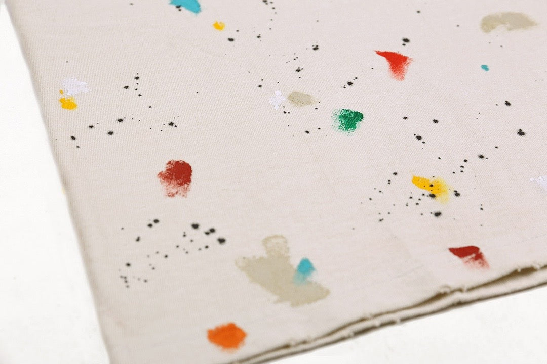 splatter tee custom logo print t shirts