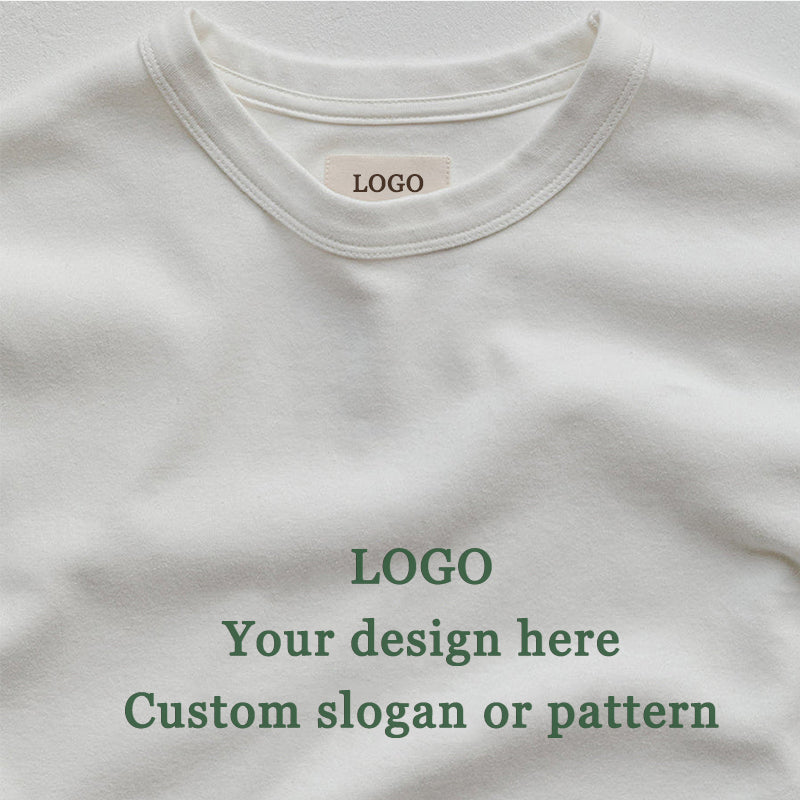 unisex 100% cotton heavyweight sublimation basic shirts custom logo men's blank o neck t shirts