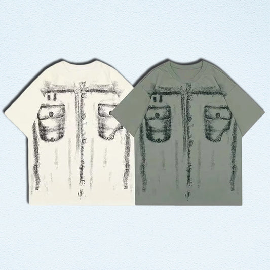 Monster factory wholesale custom printed 100% cotton slim fit Men's T-Shirts