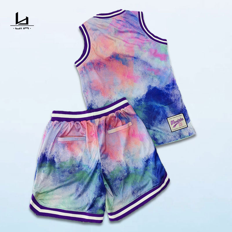 factory wholesale high quality custom embroidery basketball jersey