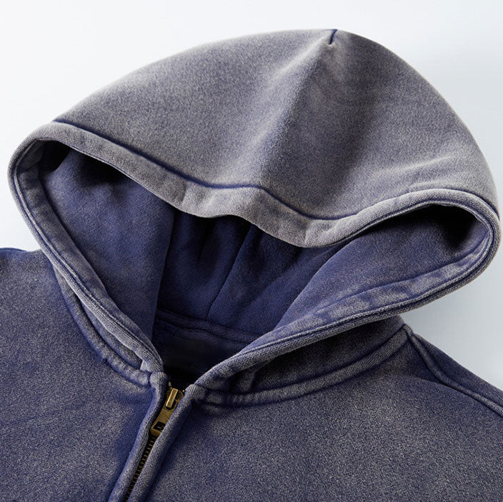 Batik vintage to make old fashion men's hoodie oversize loose wash and fleece men's hoodie