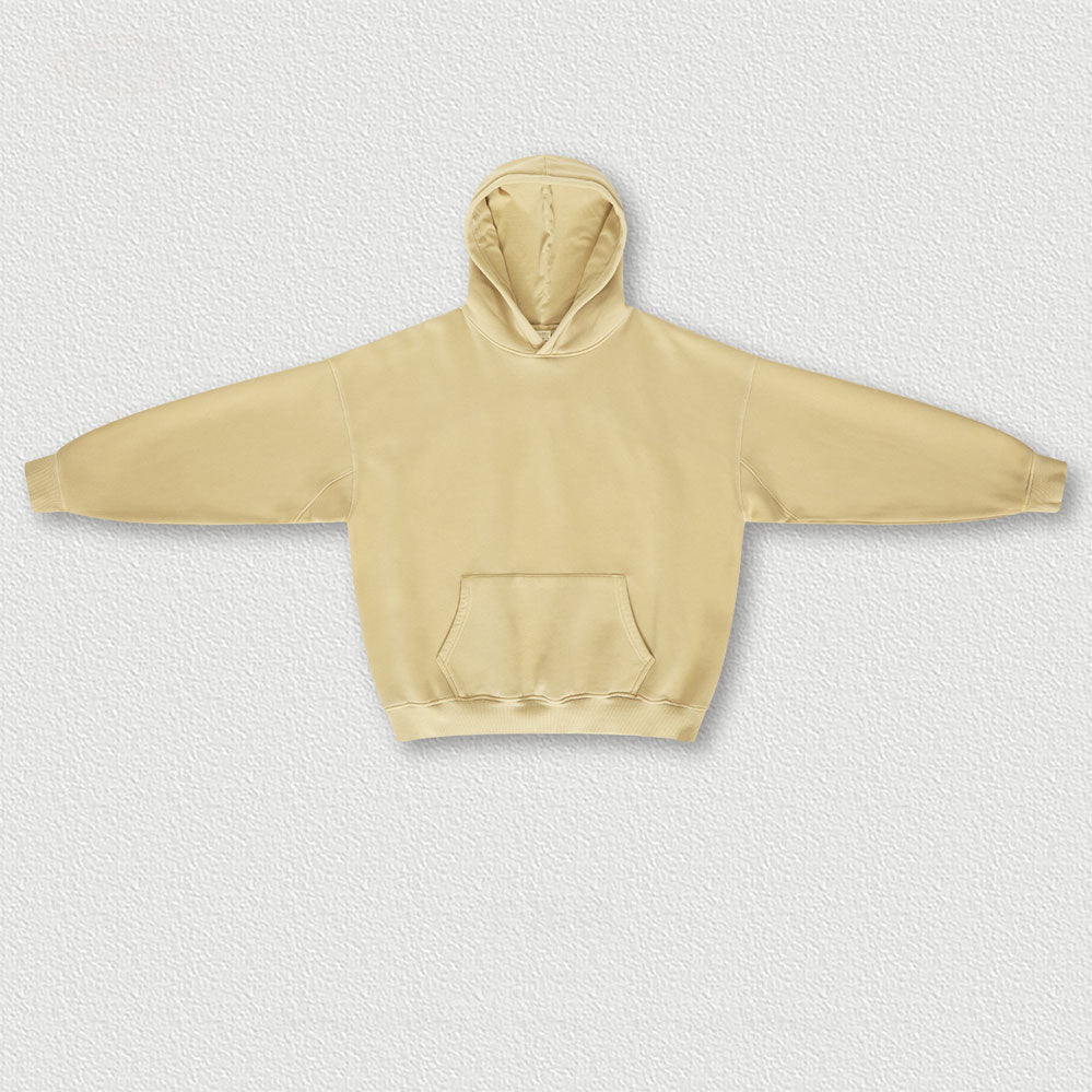 autumn and winter wash to do old plus fleece hoodie American retro street loose couple fashion brand
