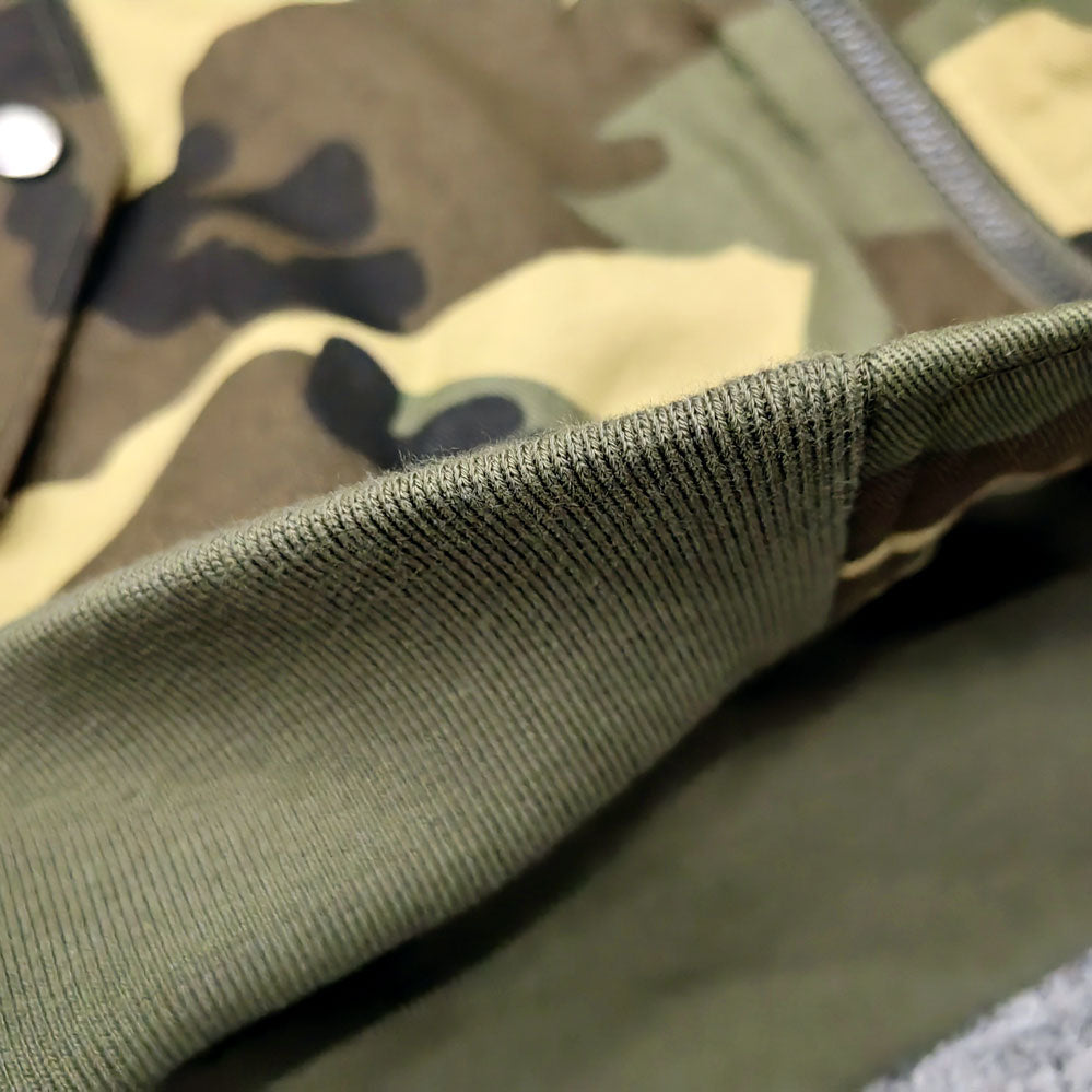 FACTORY custom applique embroidery fashion camouflage mens windbreaker jacket
