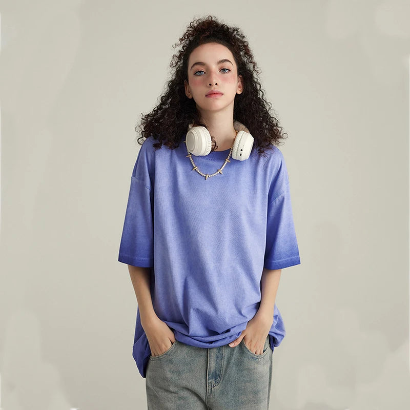 Manufacturer High Quality Custom Oversized Blank Men 100% Cotton Vintage T Shirts Acid Wash T-shirt