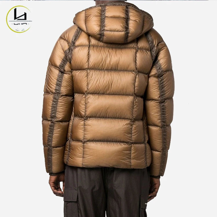 factory manufacture light fit down jacket custom logo high quality winter jacket luxury puffer jacket