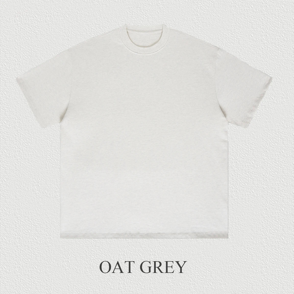 Unisex Oversized T Shirts Short Sleeve Men Solid Color Blank Heavyweight Cotton Basic T Shirt