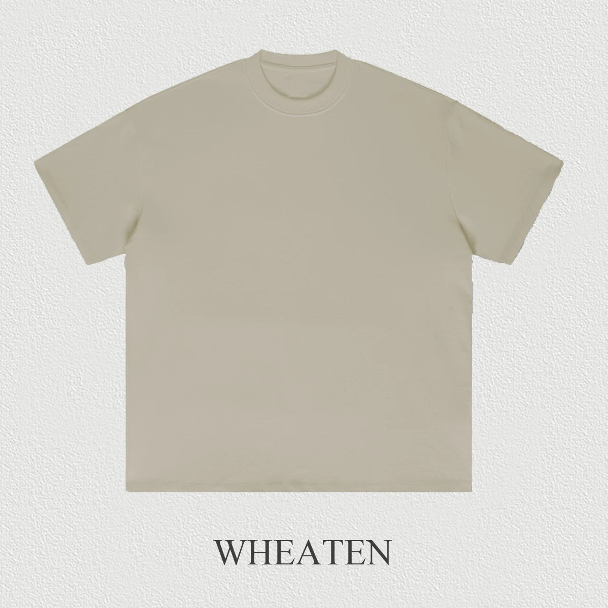 Unisex Oversized T Shirts Short Sleeve Men Solid Color Blank Heavyweight Cotton Basic T Shirt