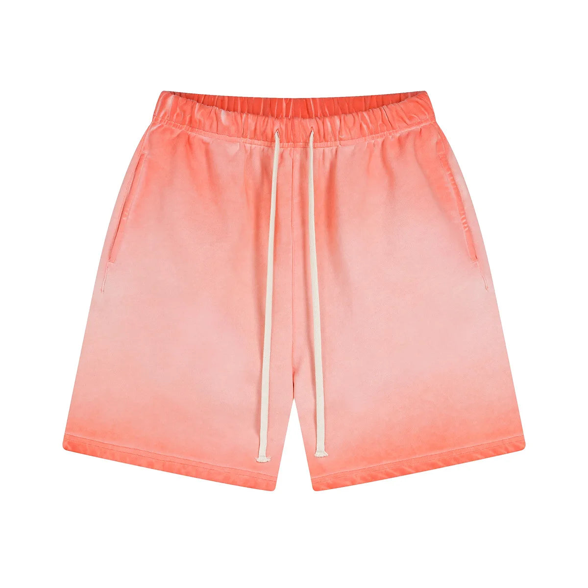 Hot Sale Unisex Summer New Streetwear 100% Cotton Mens Shorts Vintage Washed Men Heavyweight French Terry Sweat Shorts