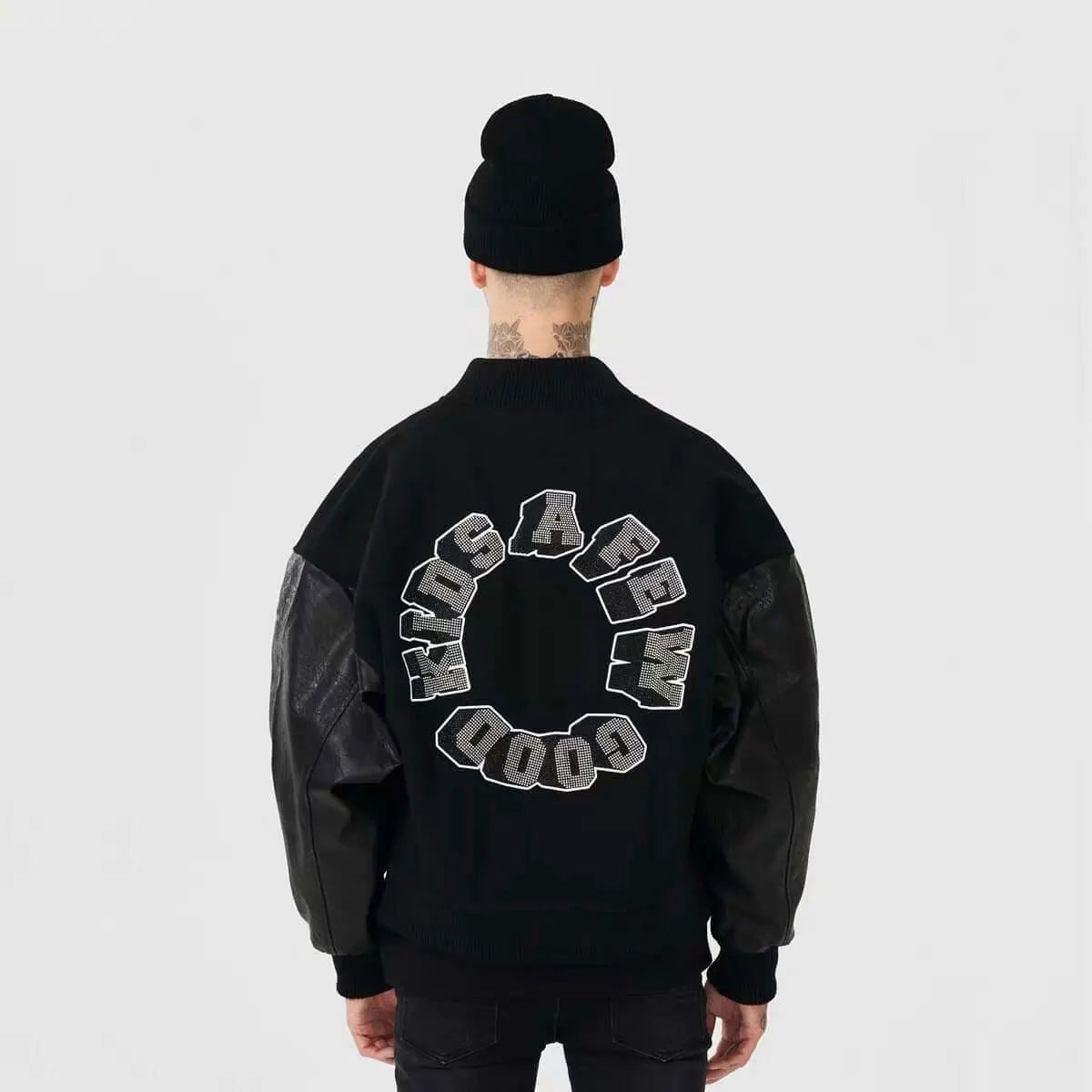 manufacturer wholesale high quality wholesale blank varsity jackets custom varsity vintage leather sleeve letterman jacket