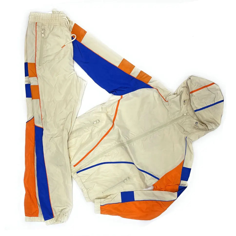 Custom Winter Two Piece Jacket & Pants Streetwear Men's Windbreaker Set
