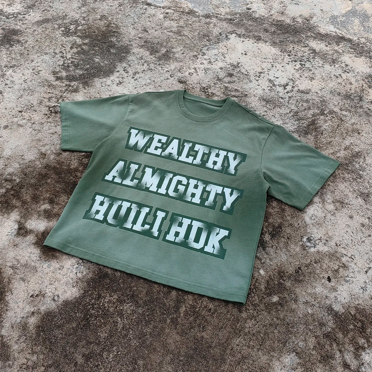 Custom Screen Printing Heavyweight Cotton T Shirt Men Short Sleeve Vintage Washed Sunfaded Boxy Fit T-shirt
