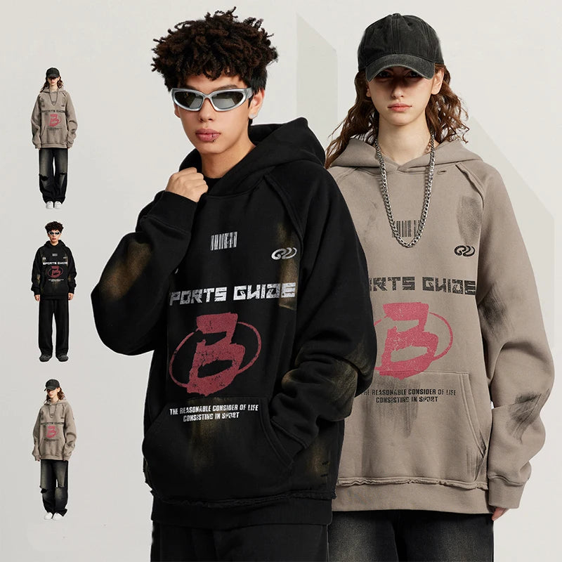 Wholesale Heavy Cotton Hoodie Mens Heavyweight Hoodie Oversized Sweatshirt Men Cropped Hoodie Men
