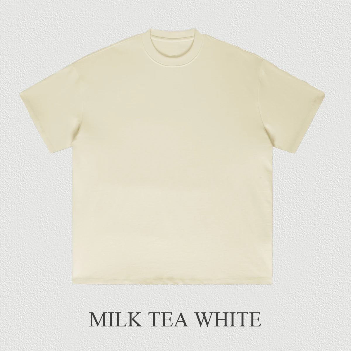 Unisex Oversized T Shirts Short Sleeve Men Solid Color Blank Heavyweight Cotton Basic T Shirt