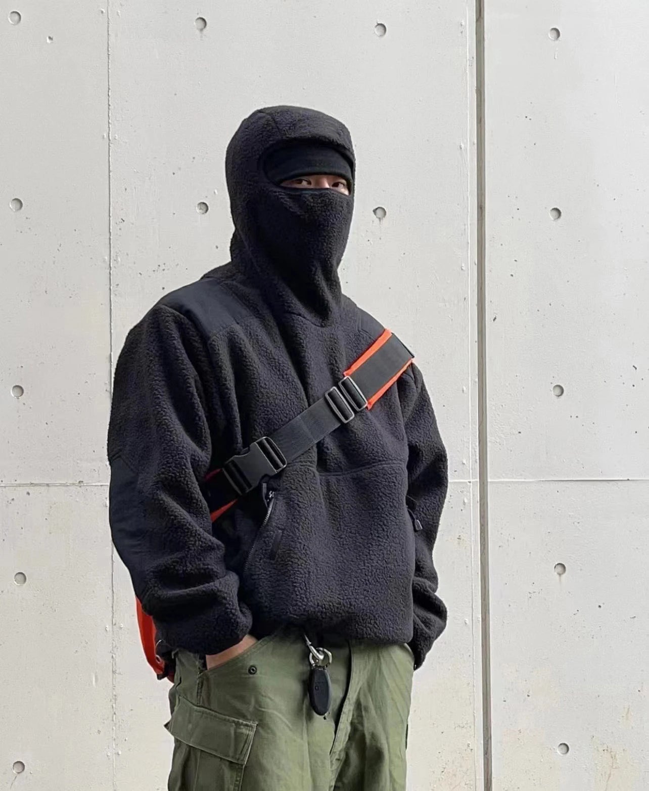 manufacturer wholesale heavyweight thick blank polar fleece hoodie custom logo winter no drawstring plain ninja sherpa hoodie