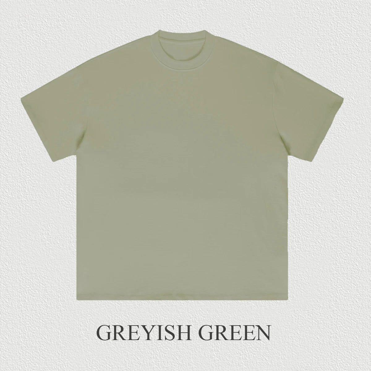 Unisex Oversized T Shirts Short Sleeve Men Solid Color Blank Heavyweight Cotton Basic T Shirt