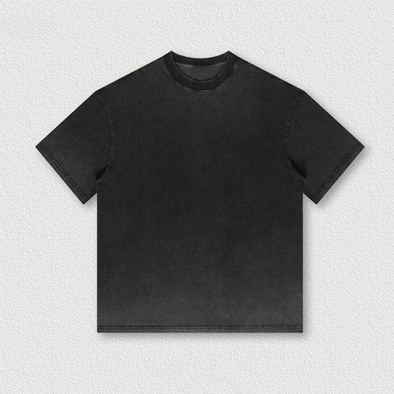Manufacturer High Quality Custom Oversized Blank Men 100% Cotton Vintage T Shirts Acid Wash T-shirt
