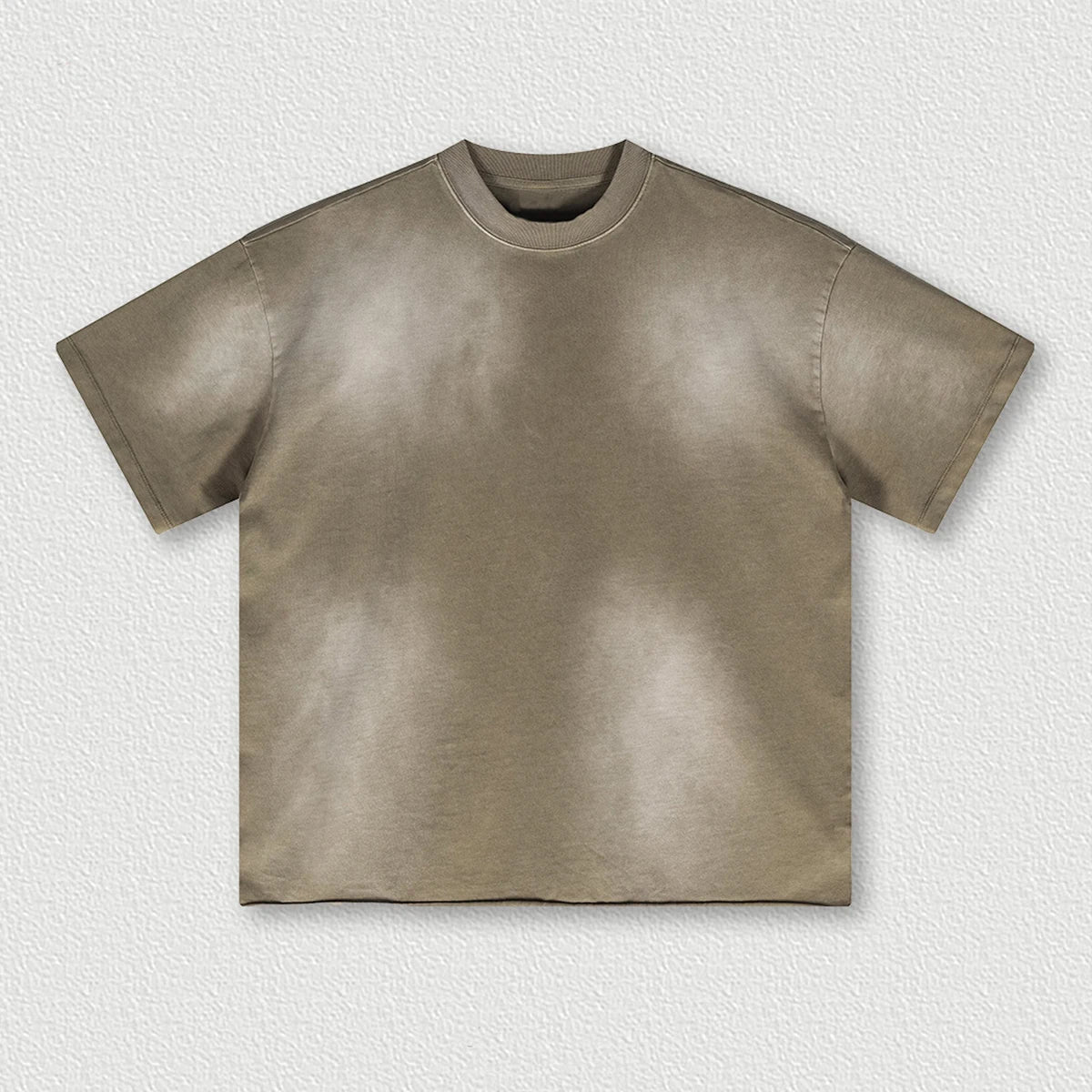 Manufacturer Vintage Wash T-shirt High Quality Short Sleeve Plus Size T-shirts Custom Logo Printing