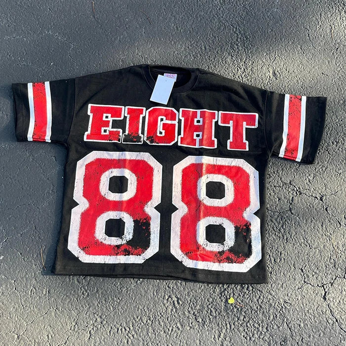 Huilin Schwere Jogginghose aus 100 % Baumwolle mit geradem Bein, Herren, benutzerdefinierter Logoaufdruck, Vintage-gewaschen, sonnenverblasst, ausgestellte Jogginghose