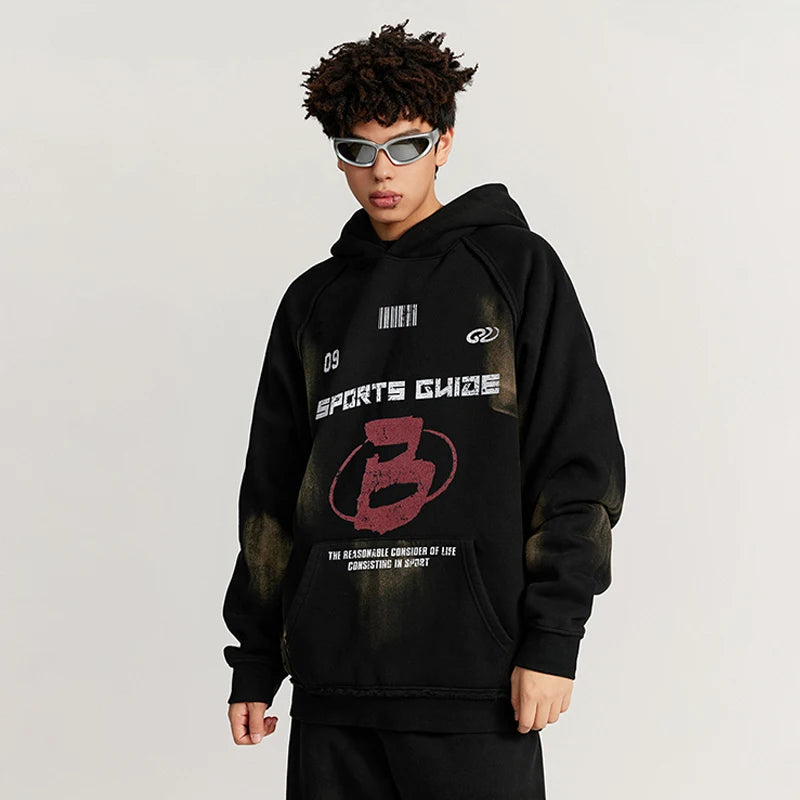 Wholesale Heavy Cotton Hoodie Mens Heavyweight Hoodie Oversized Sweatshirt Men Cropped Hoodie Men
