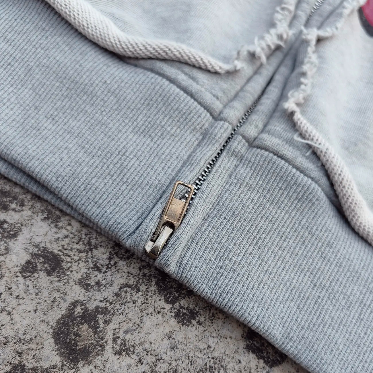 450 Gsm Heavyweight Oversized Zip up Hoodie Custom Distressed Washed Men Screen Printed Vintage Graphic Hoodies