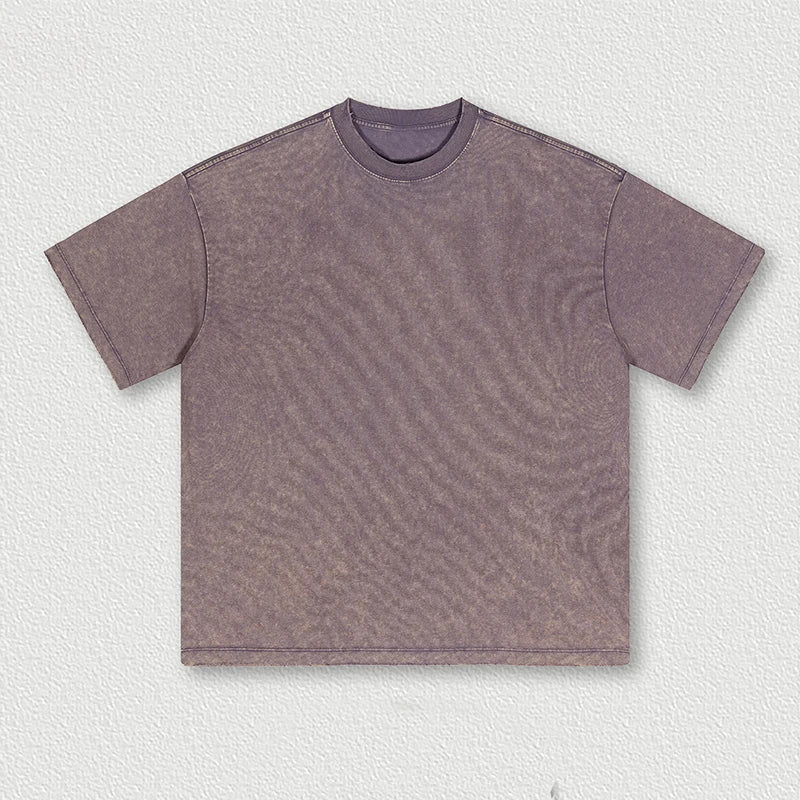Manufacturer 100% Cotton Blank T-shirts Heavyweight Oversized T Shirt Design Printing Custom Vintage Wash Shirt