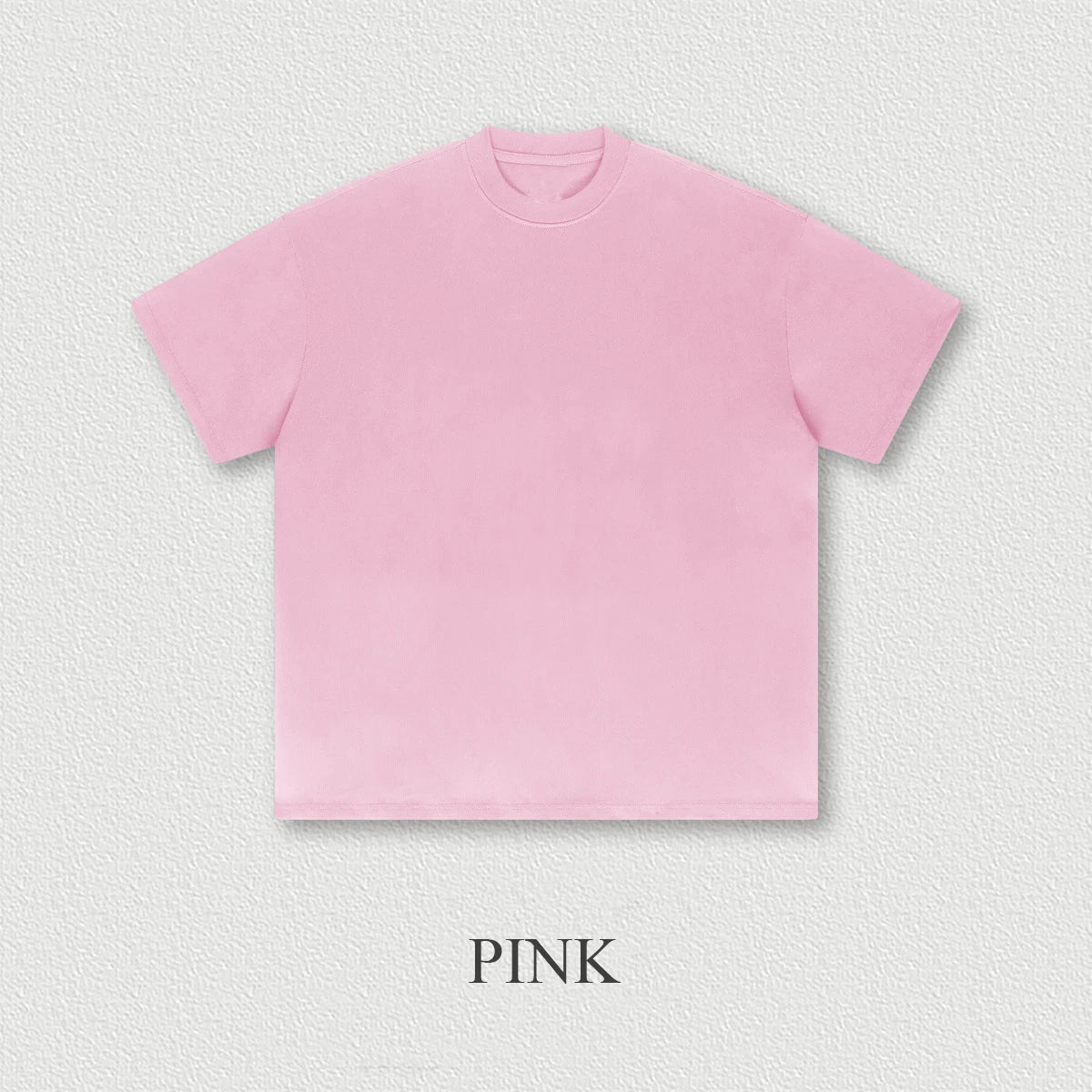 Unisex Oversized T Shirts Short Sleeve Men Solid Color Blank Heavyweight Cotton Basic T Shirt