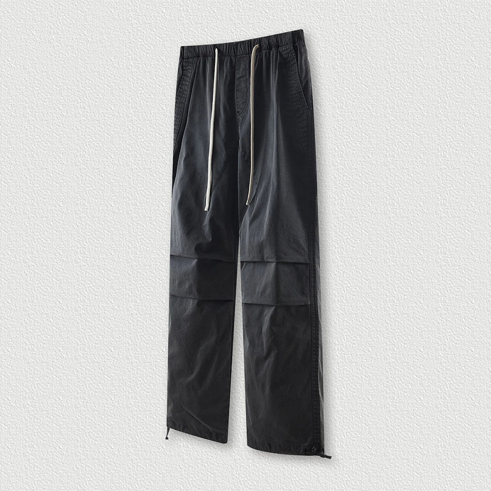 Retro Wash Carpertner Pants Unisex Oversized Casual Pants High Street Fashion Baggy Wide Leg Cargo Pants Men