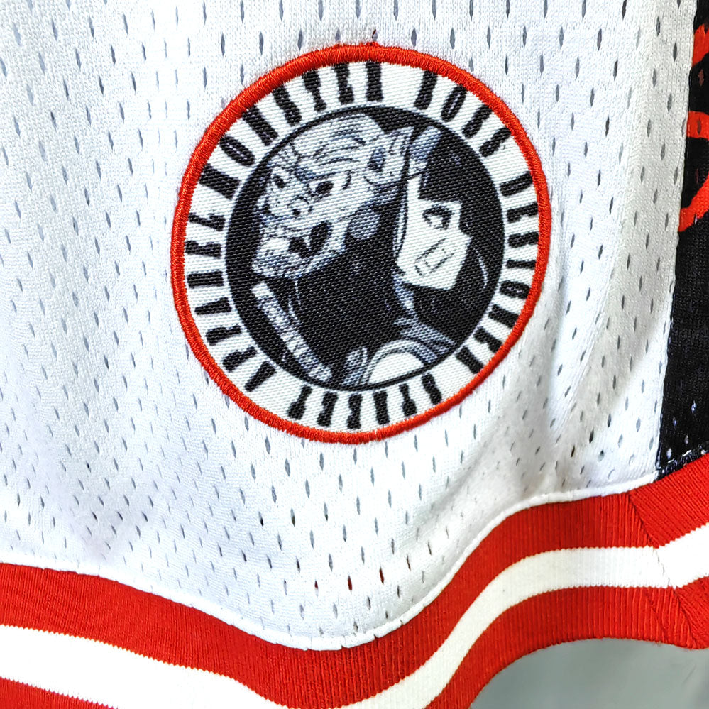 FACTORY gym shorts custom embroidered patched basketball shorts men graphic printing mesh shorts