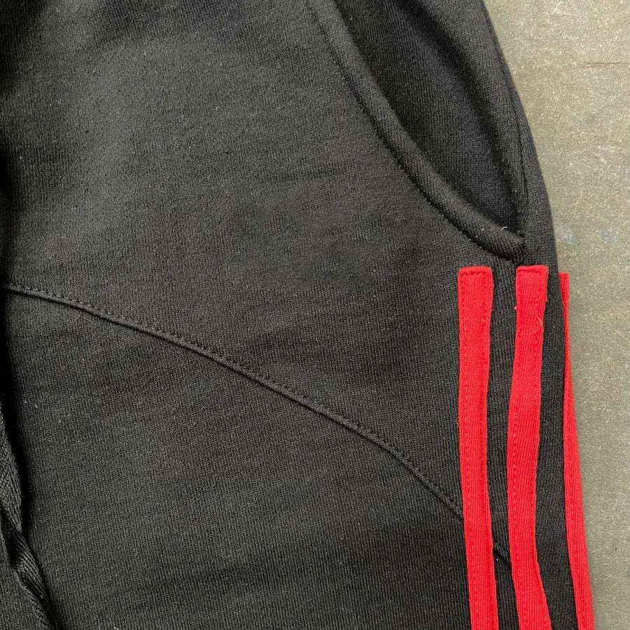 Huilin Heißer Verkauf Sportswear Männer Trainingshose Individuell Übergroße Elastische Taille Gerade Breite Bein Gestreifte Jogginghose Für Männer