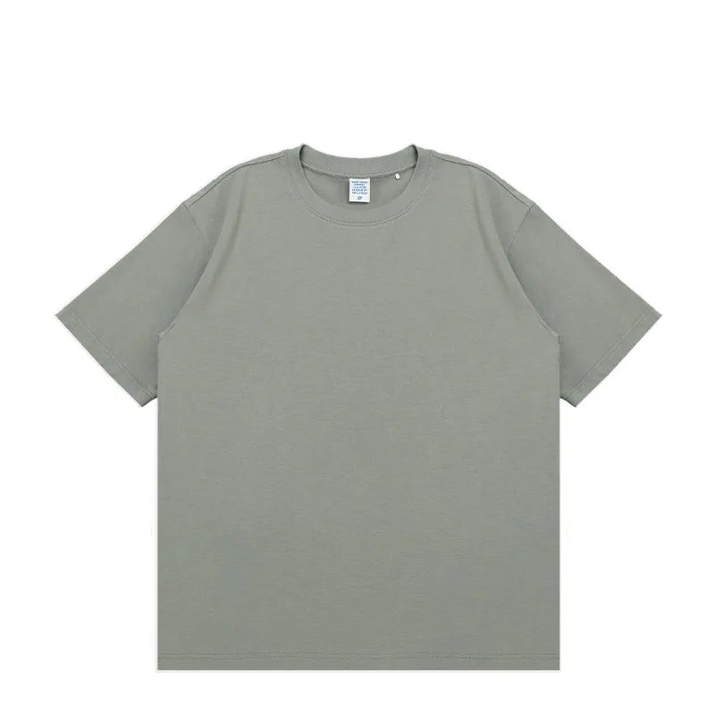 New Trend 240Gsm Heavyweight Cotton Unisex Night Glowing Tshirt Crew Neck Oversized Boxy Fit Luminous Mens T Shirt