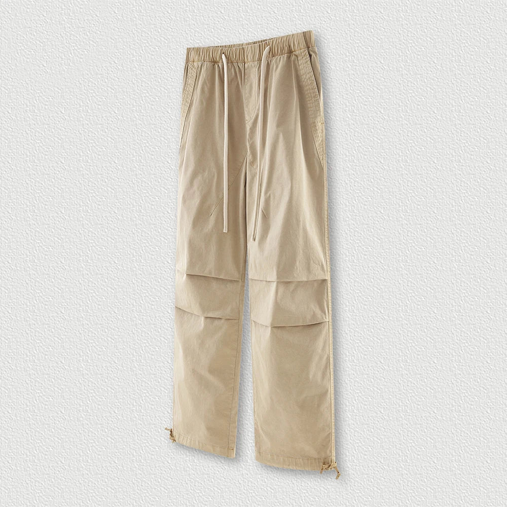 Retro Wash Carpertner Pants Unisex Oversized Casual Pants High Street Fashion Baggy Wide Leg Cargo Pants Men