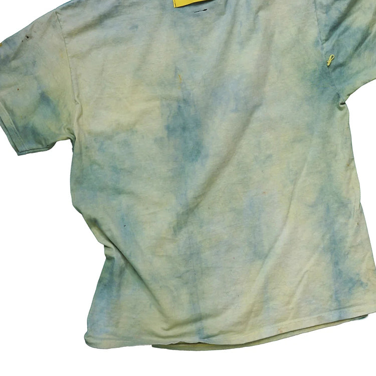 HUILI FACTORY streetwear tie dye retro printing tee custom heavyweight acid wash t-shirt