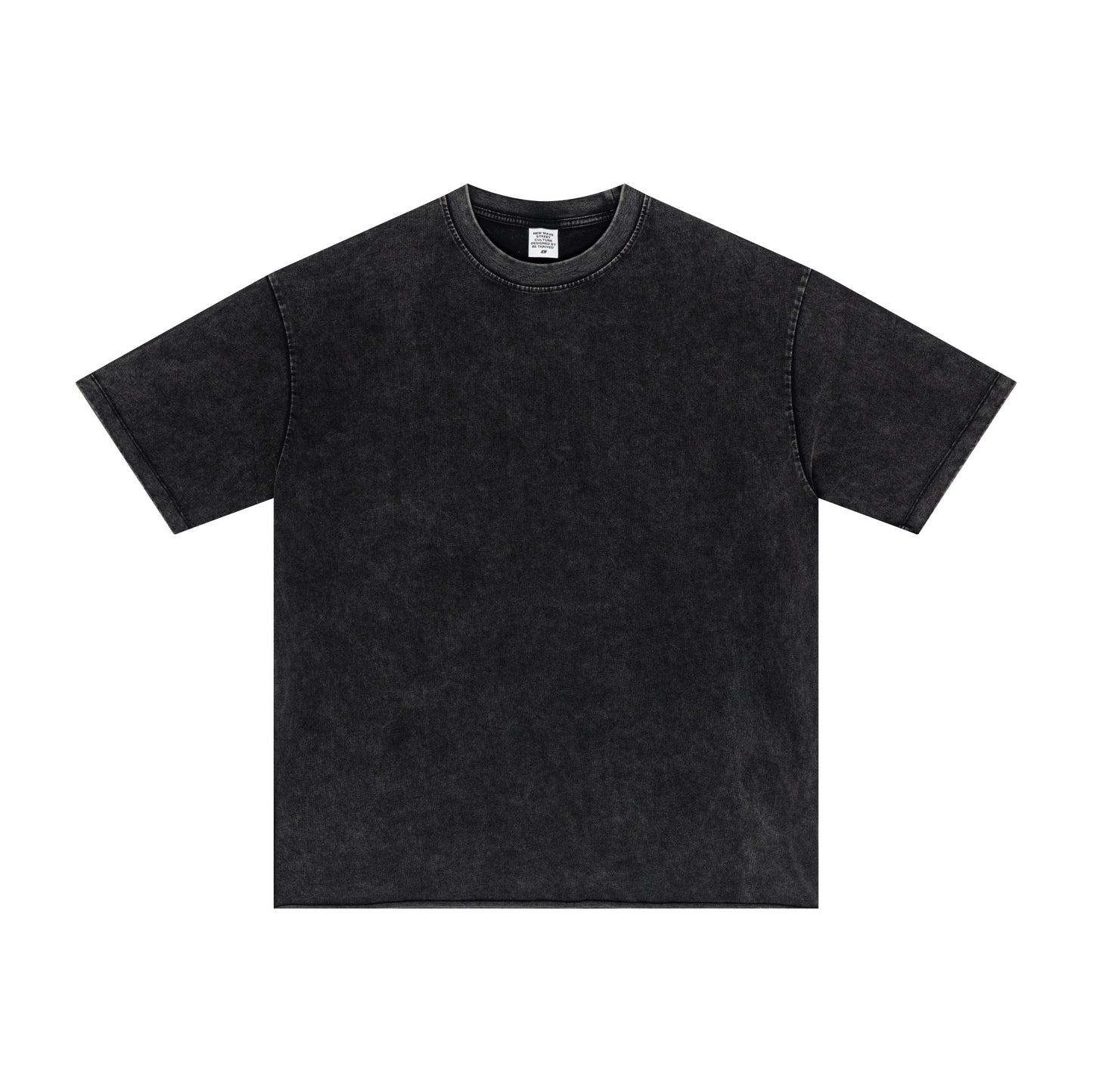 Heavyweight 275G Crew Neck Short sleeve Solid Color 100% Cotton T-shirt