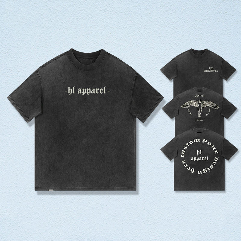 Blank t shirts custom print/embroidery