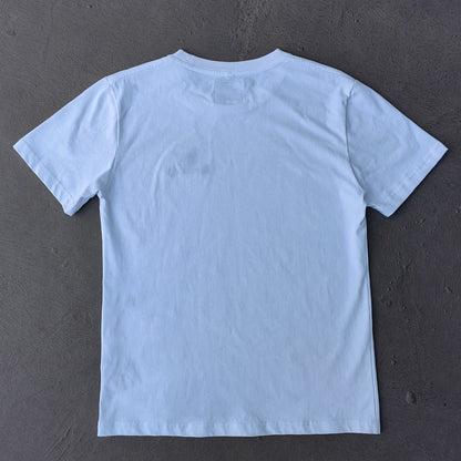 StreetButterfly Embroidered Cotton T - Shirt - Classic White, Casual Style