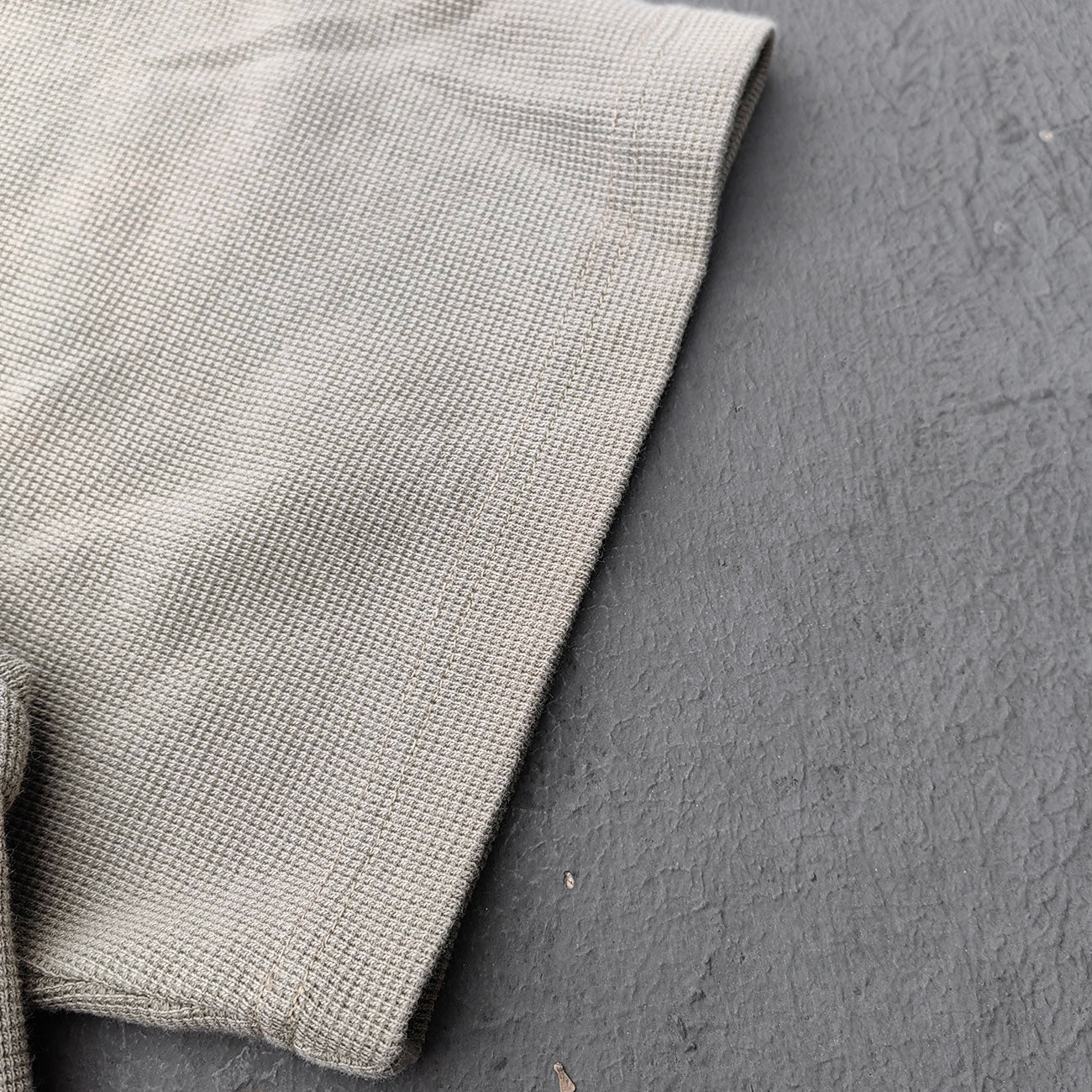 Vintage Wash Waffle Tee - Black Gray Blue Oat Distressed Oversized Y2K Boxy Fit