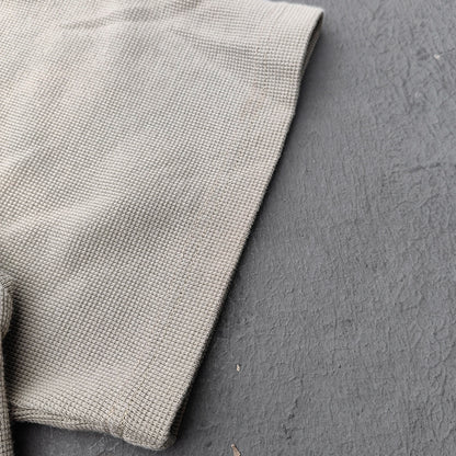 Vintage Wash Waffle Tee - Black Gray Blue Oat Distressed Oversized Y2K Boxy Fit