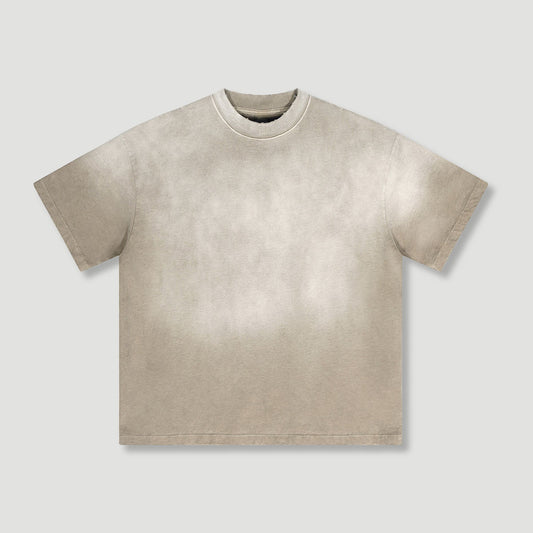 Oversized Faded Red Washed T-Shirt Men’s/Women’s Vintage Streetwear Short Sleeve Crewneck Casual Tee with Retro Aesthetic & Soft Cotton-Blend Fabric