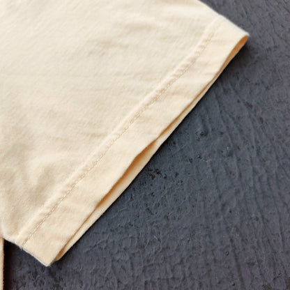 Gradient Pocket T-Shirt - Pink Yellow Raw Hem Oversized Boxy Minimalist Y2K Streetwear