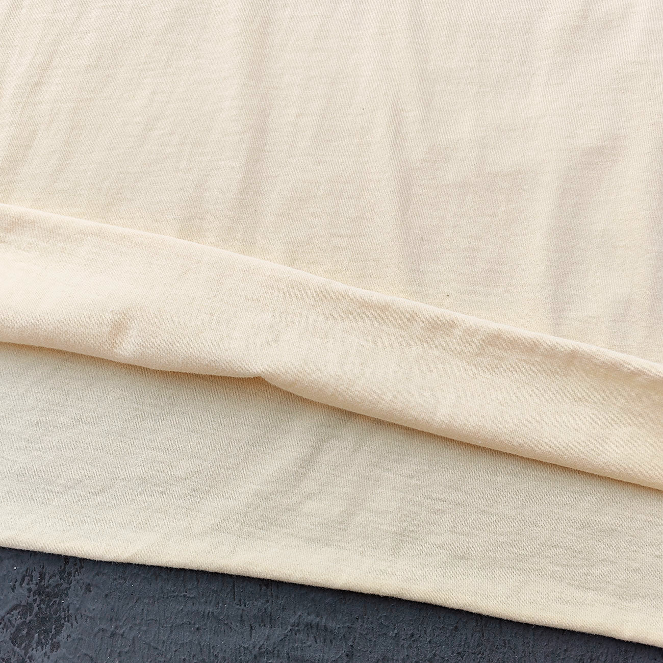 Gradient Pocket T-Shirt - Pink Yellow Raw Hem Oversized Boxy Minimalist Y2K Streetwear