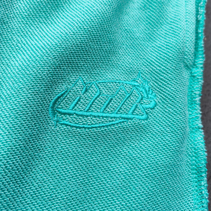 Inside Out Sweatpants - Mint Green Exposed Seam HDK Logo Wide Leg Y2K Streetwear