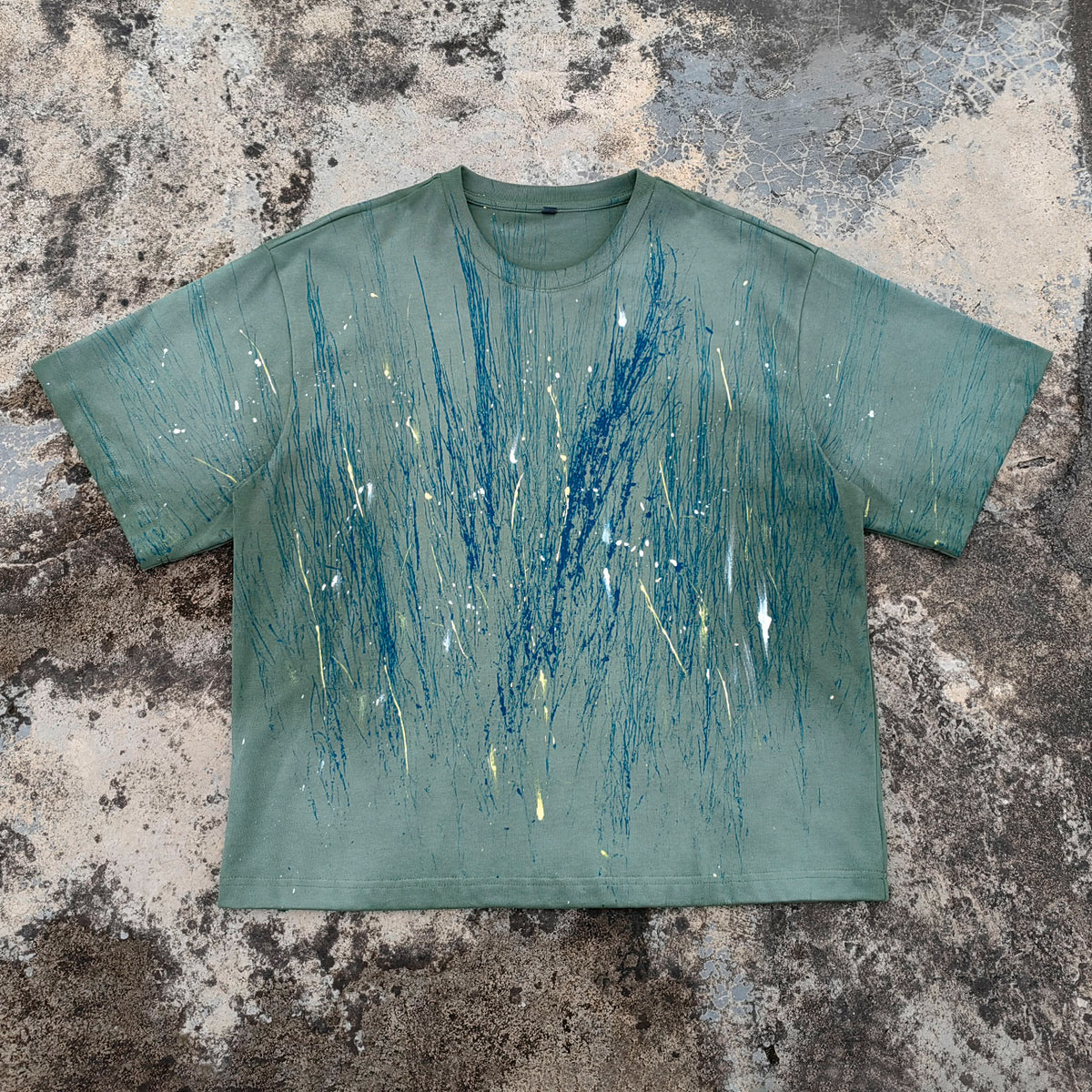 Custom Vintage Washed Oversized T Shirt | Private Label Streetwear