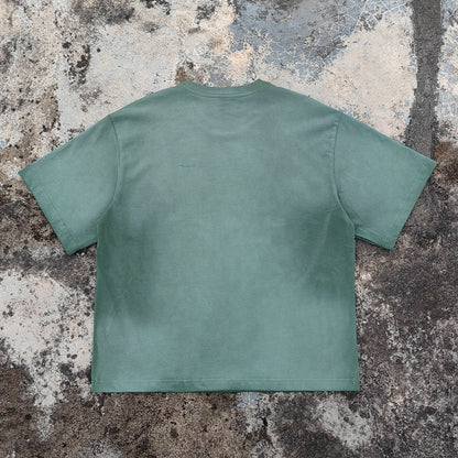 Custom Vintage Washed Oversized T Shirt | Private Label Streetwear