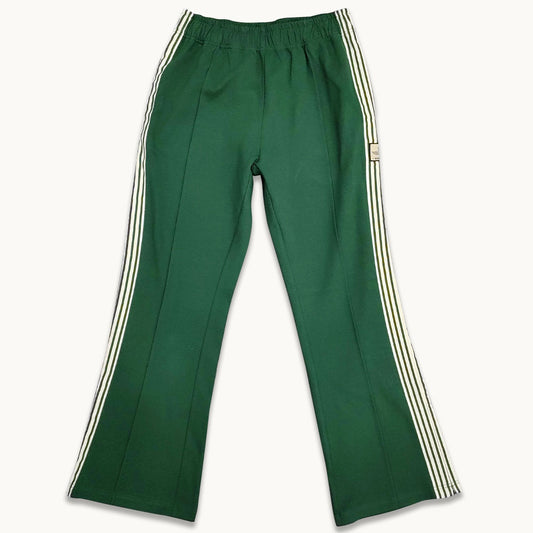 HUILI FACTORY 100% cotton heavyweight baggy jogger sweatpants logo flare puff print sweatpants