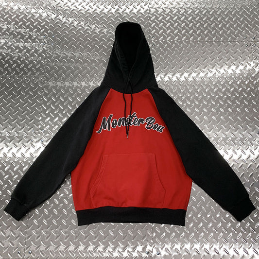 oversized hoodie men custom logo embroidered 100% cotton washed hoodie