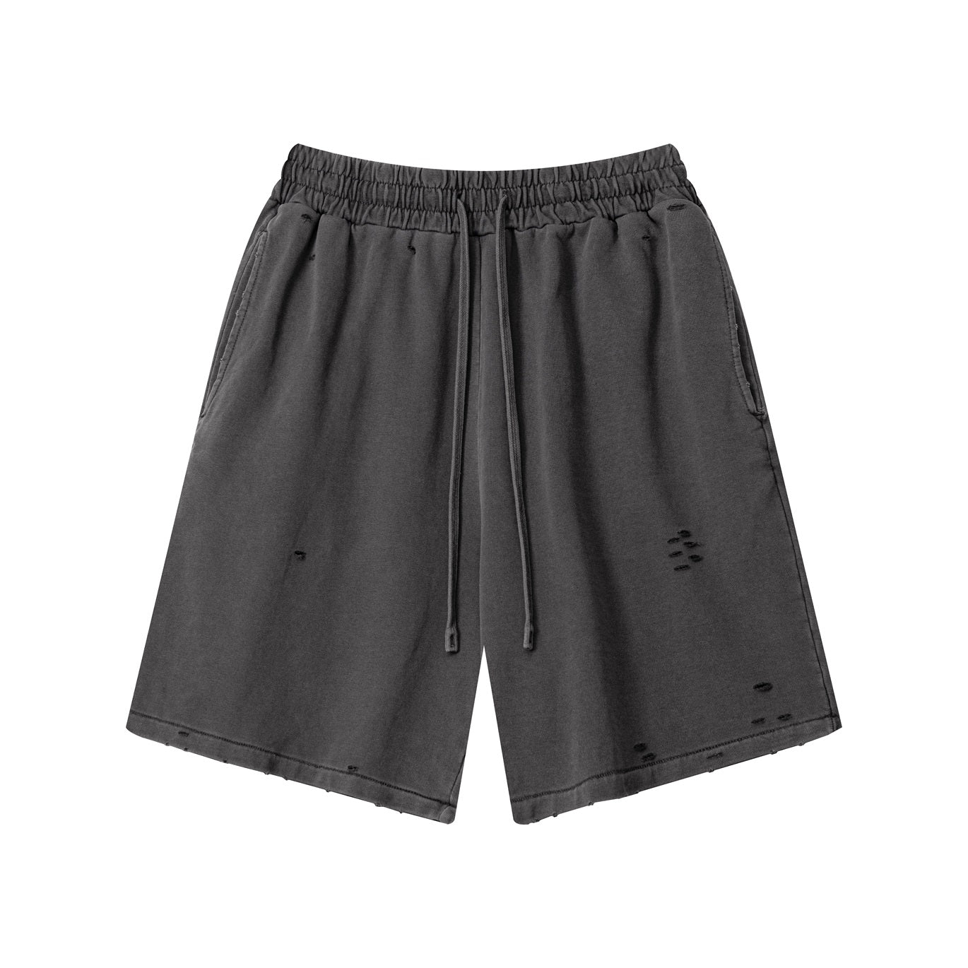 Oversized washing sports sweatpants shorts men